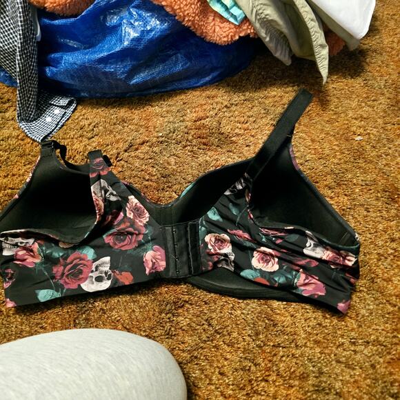 Torrid Skull and roses dream wire-free lightly lined bra - Picture 3 of 6